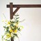 7 feet Dark Brown Wood BACKDROP STAND Square Wedding Arch Events Decorations